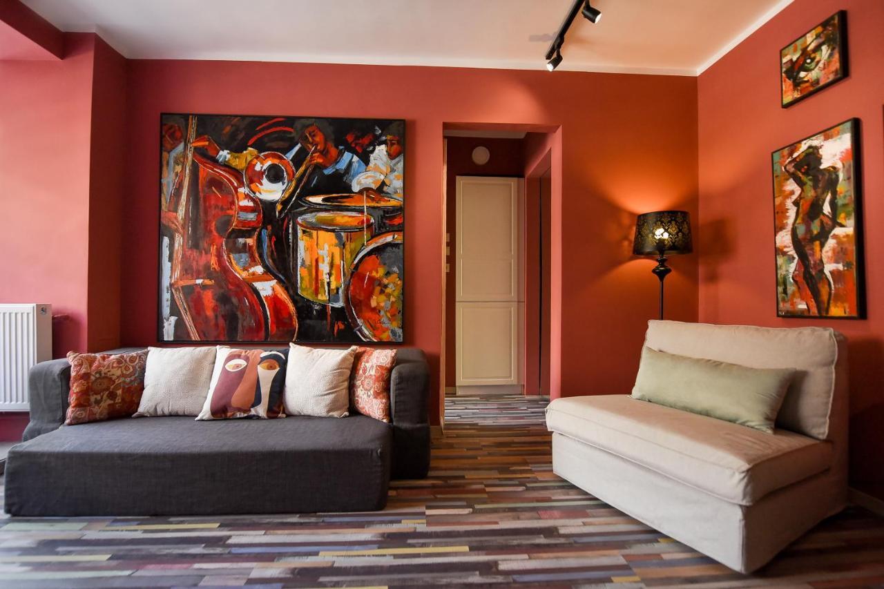 בוקרשט Captivating Old Town Apartment מראה חיצוני תמונה